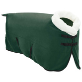 Koc dla Koni Pełny ciemnozielony 155 cm Polarowy fleece