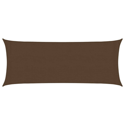 Żagiel przeciwsłoneczny, 160 g/m?, brązowy, 2x4,5 m, HDPE