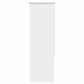 Roleta zaciemniająca biała 45x150 cm Szerokość tkaniny 40,7 cm