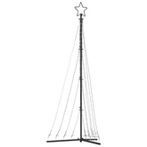 Choinka LED 447 LEDs Ciepła biel 250 cm