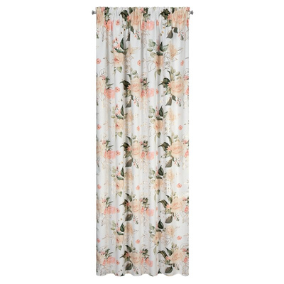 Zasłona Rose biała 135x270