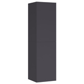 vidaXL Szafki telewizyjne, 2 szt., szare, 30,5x30x110 cm