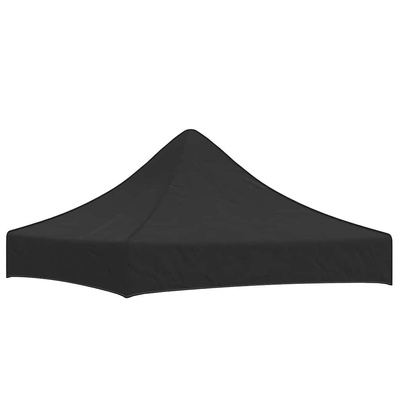 Dach do namiotu imprezowego, 2 x 2 m, czarny, 270 g/m?