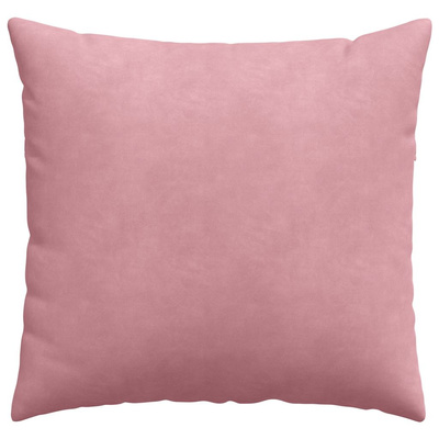 Poduszki na sofę 2 pcs Różowy 50 x 50 cm Tkanina sztruksowa
