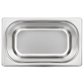 Pojemniki gastronomiczne 4 szt. GN 1/4, 150 mm, stal nierdzewna