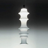 WYSOKA LAMPA WISZĄCA JAPANDI 465CM CZARNA