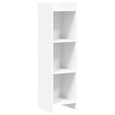 Półka na książki Biały 30 x 30 x 111 cm Drewno inżynieryjne