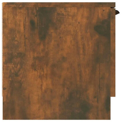 vidaXL Szafka pod TV, przydymiony dąb, 197x35x52 cm
