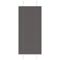 Roleta plisowana czarna 60x100 cm Szerokość tkaniny 59,4cm