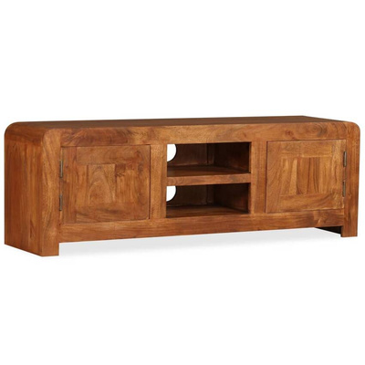 vidaXL Szafka pod TV, drewno w kolorze miodowego brązu, 120x30x40 cm