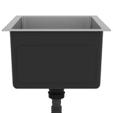 Ręcznie robiony zlew kuchenny, stal nierdzewna