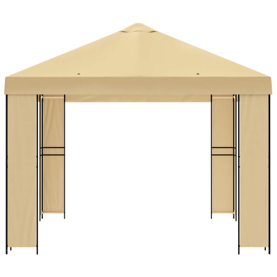 Altana 4 × 3 m kremowy Poliester i Stal 190 gsm