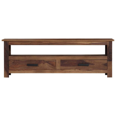 vidaXL Szafka pod TV, 118x30x40 cm, lite drewno sheesham
