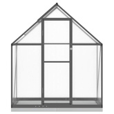 Szklarnia z ramą podstawy, antracyt, 169x58x202 cm, aluminium