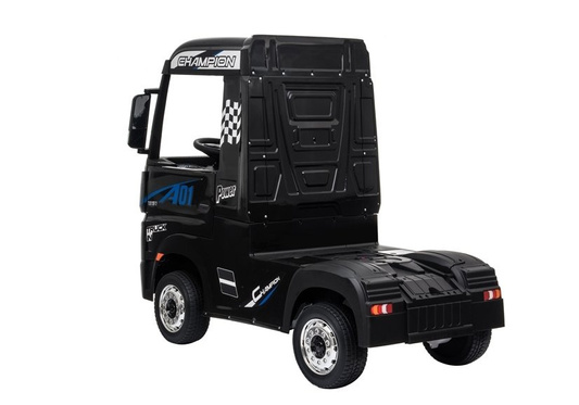 Auto Mercedes Actros Czarny Lakierowany Ciężarówka Dla Dzieci Pilot LED MP4