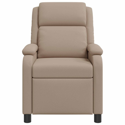 Fotel recliner Cappuccino Ekoskóra