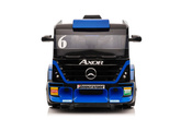 Auto Na Akumulator Mercedes + Naczepa XMX622B Granatowy LCD