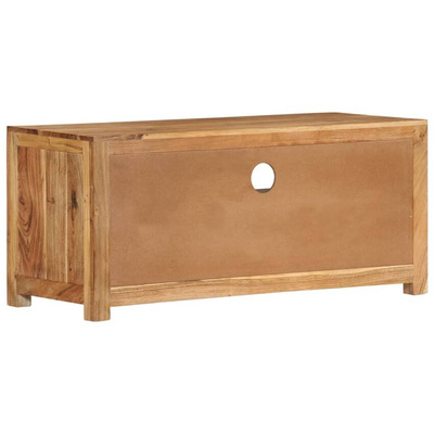 vidaXL Szafka pod TV, 88x35x40 cm, lite drewno akacjowe
