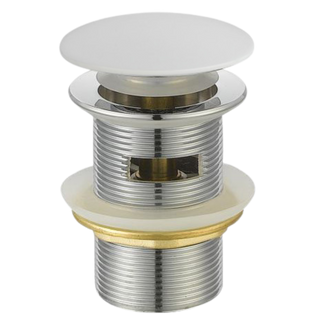 Korek do wanny wolnostojącej, kolor biały SU-AN-012-M Invena