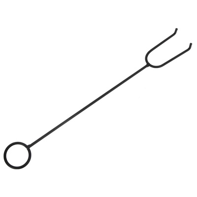 Palenisko z pogrzebaczem, 50 cm, XXL, stal vidaXL