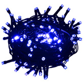 Lampki LED, 150 diod, niebieskie, 15 m, PVC