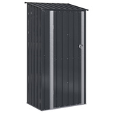 Schowki ogrodowe Antracyt 103 x 74 x 200 cm Metal
