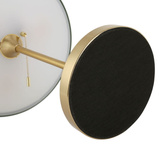 Lampka Biurkowa Bankierka Zielona Abruzzo Banquero 3xE27