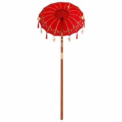 Baliński Parasol Czerwony 125 x 125 x 260 cm