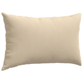 Poduszki na sofę 2 pcs Kremowy 50 x 30 cm tkanina