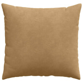 Poduszki na sofę 2 pcs Brązowy 50 x 50 cm Tkanina sztruksowa