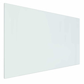 Szklana płyta kominkowa przezroczysty 80 x 50 cm Szkło