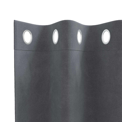 Zasłony zaciemniające 2 pcs Jasnoszary 140 x 260 cm Aksamit