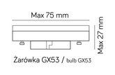 Lampa ogrodowa stojąca FKW-500