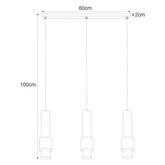 Lampa wisząca K-4545 z serii ROTO