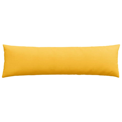 Poduszki na sofę 2 pcs Jasnożółty 145 x 40 cm