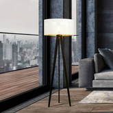 Lampa stojąca ASTON LP1 WHITE/GOLD