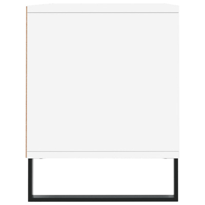 vidaXL Szafka pod TV, biała, 100x34,5x44,5 cm, materiał drewnopochodny model standard