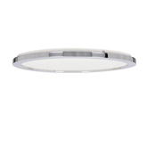 Plafon do łazienki PIXEL minimalistyczny – srebrny chromowany 40 cm - okrągły plafon LED z funkcją ściemniania 3000K 24W IP44