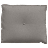 Poduszka na plecy Ciemnoszary 60 x 19 x 50 cm tkanina