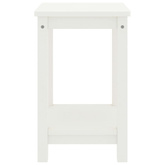 Szafka nocna, biała, 35x30x47 cm, drewno sosnowe