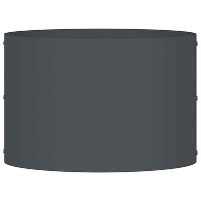 Pierścień doniczki Antracyt 30 x 30 x 20 cm Stal zimnogięta