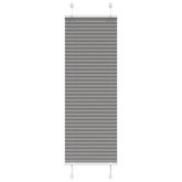 Roleta plisowana antracytowa 50x150 cm Szerokość tkaniny 49,4cm