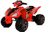 Quad na Akumulator Duże Koła Czerwony