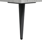 vidaXL Biurko, szarość betonu, 140x50x75 cm, materiał drewnopochodny model standard