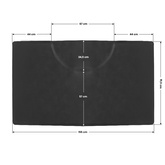 Mata fryzjerska pod fotel prostokąt 133311