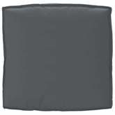 Poduszka Antracyt 80 x 80 x 12 cm Materiał Oxford