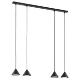 Lampa wisząca ELIT 4 BLACK