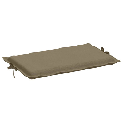vidaXL Poduszka na leżak, taupe melanż, 186x58x3 cm, tkanina