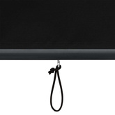 Roleta antracytowy 180 x 250 cm Materiał i Aluminium