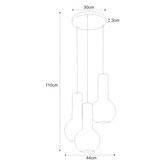 Lampa wisząca K-4527 z serii ARVI WHITE